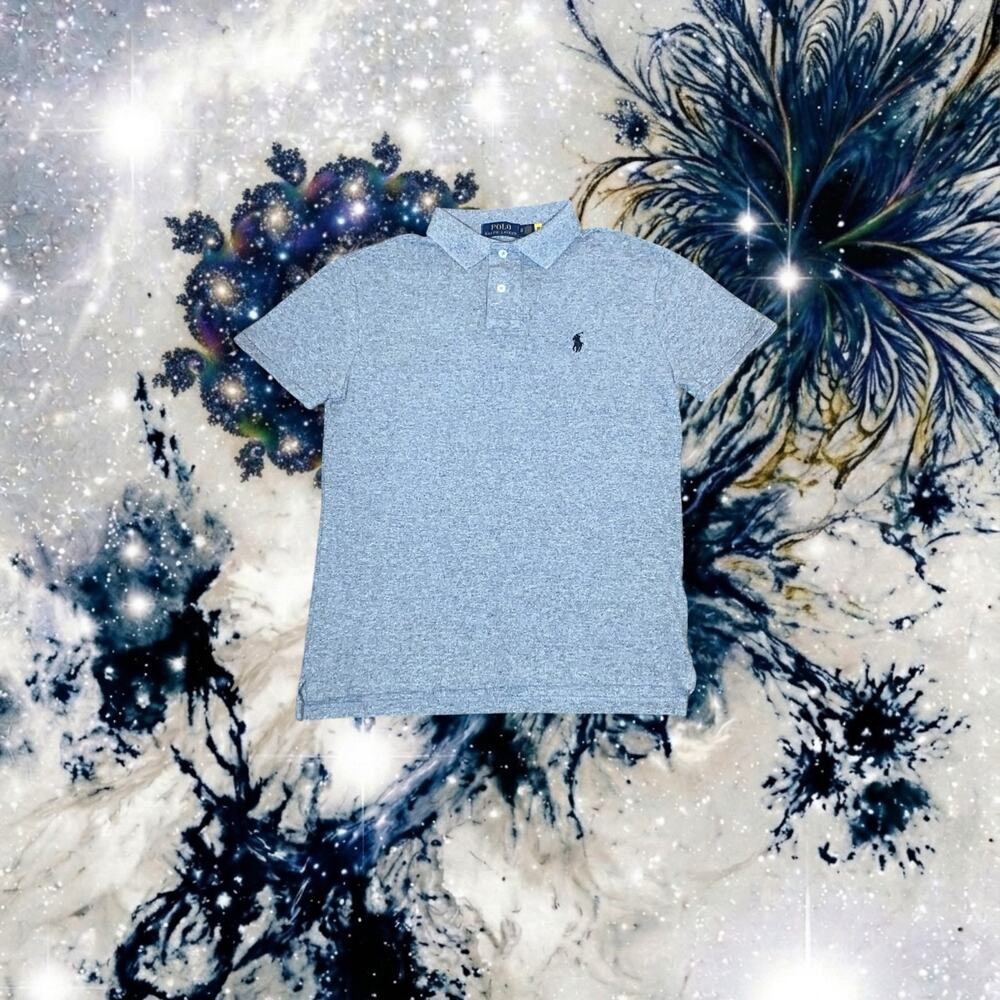 Polo Ralph Lauren Boys XS Extra Small Custom Slim Fit Mesh Polo Shirt